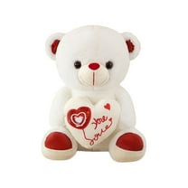 Eoozwa Bear Plush Toy 9 Inch Soft Stuffed Animal for Decor Gift for Toddlers Cuddly Companion Doll