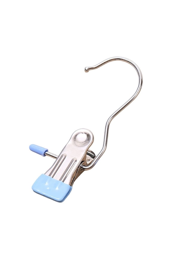 Boot Hangers Laundry Hanging Hooks Clips, Stainless Steel Portable Clothespins for Drying Closet Travel Heavy Duty Hanging Hooks