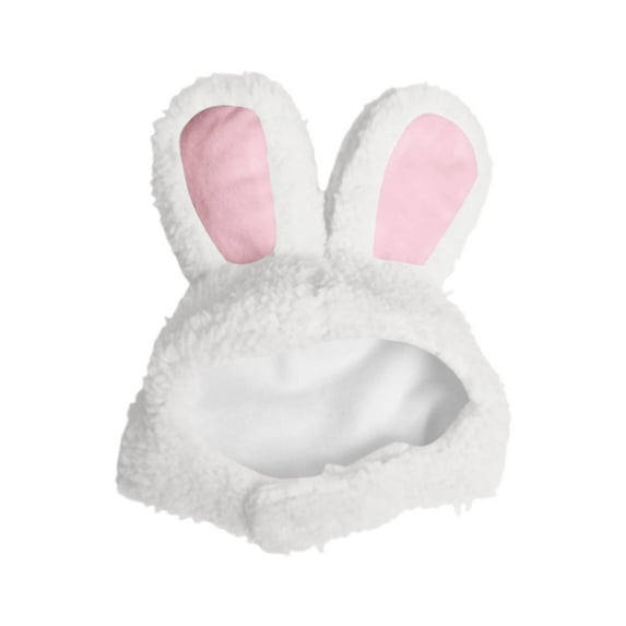Eoozwa Bunny Hat Pet Headband with Ears for Cats Dogs Easter Costume Photo Prop Small Pet Supplies Washable Party Hat