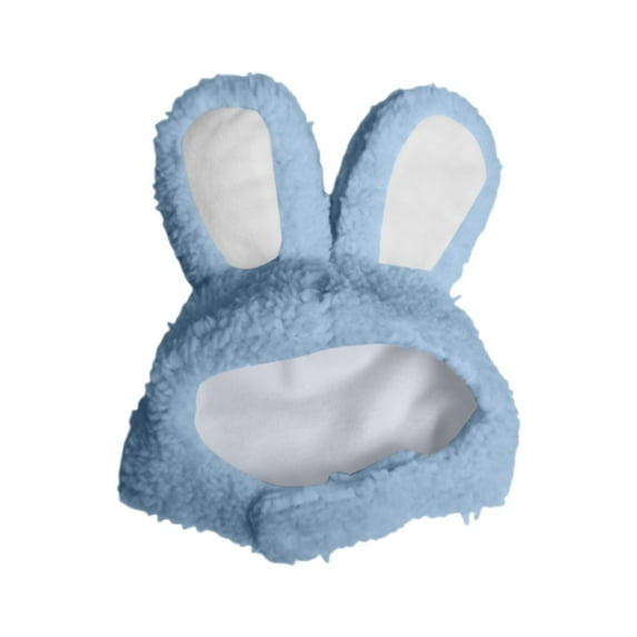 Eoozwa Bunny Hat Pet Headband with Ears for Cats Dogs Easter Costume Photo Prop Small Pet Supplies Washable Party Hat