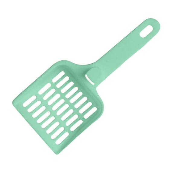 Eoozwa Cat Litter Scoop Kitty Poop Sifting Deep Shovel Tray with Handle Non-Slip Solid Colors Pet Poop Scoop Cleaning Tools Litter Box Litter Scooper for Cats Dogs Cat Litter Scoops