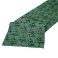 thumbnail image 1 of Eoozwa Christmas Green Table Runners, Waterproof Damask Floral Table Runner for Xmas Holiday Winter Festival Party Kitchen Dining Tabletop Decoration (14x55 Inch), 1 of 7