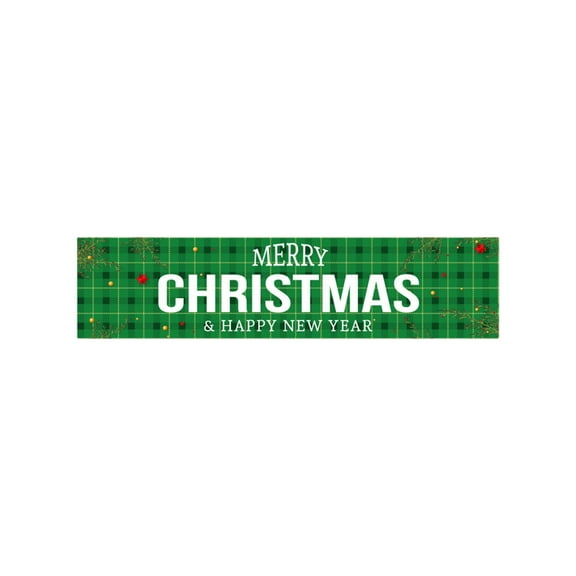 Eoozwa Christmas Large Banner Decorations, Xmas Outdoor Indoor Decorations for Merry Christmas Holiday Party Supplies Decor Backdrop Yard Porch Sign Garden Lawn House Fence Garage Outside
