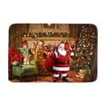 thumbnail image 1 of Eoozwa Christmas Rugs for Entryway,15.7x23.6 Inch Bathroom Rug Xmas Kitchen Rugs Non Slip Washable Holiday Decor Throw Rug Winter Front Door Mat Small Area Rugs for Bedroom Bedside Entry Sink, 1 of 6