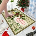 thumbnail image 1 of Eoozwa Christmas Rugs for Entryway,15.7x23.6 Inch Bathroom Rug Xmas Kitchen Rugs Non Slip Washable Holiday Decor Throw Rug Winter Front Door Mat Small Area Rugs for Bedroom Bedside Entry Sink, 1 of 7