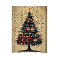 thumbnail image 1 of Eoozwa Christmas Shower Curtain Winter Forest with Elk and Christmas Tree Shower Curtain Polyester Fabric Bathroom Bath Home Decor Waterproof 59x71in, 1 of 6