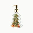 thumbnail image 1 of Eoozwa Christmas Tree Soap Dispenser Xmas Bathroom Decorative Accessories Glass Soap Dispenser with Pump Christmas Tree Shaped Bathroom Kitchen Decor for Hand Soap Shampoo Lotion, 1 of 6