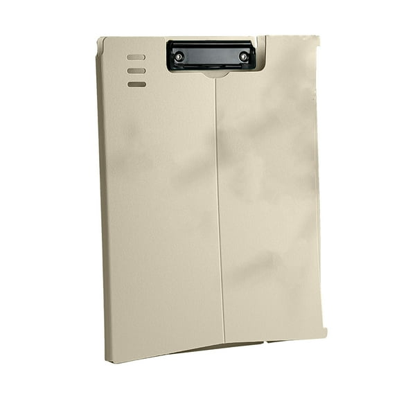 Eoozwa Clipboard with Storage,A4 Binder Clipboards with Folding Feature,Heavy Duty Plastic Storage Clipboard with Low Profile Clip,Smooth Writing Clip Board for Office (12.4x9.25in)