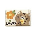 thumbnail image 1 of Eoozwa Cute Bath Rug, Bathroom Mat Non-Slip Soft Shower Rug Funny Plush Microfiber Water Absorbent Shaggy Floor Mats for Room, Bedroom, Kitchen, 1 of 6