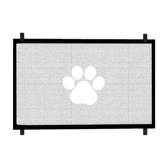 Eoozwa Dog Gate for Stairs & Doorways, Pet Gates for The House, Dogs Screen Mesh Gate for Pets, Magic Pet Barrier, No Drilling Portable Puppy Fence Guard for Indoor & Stairway