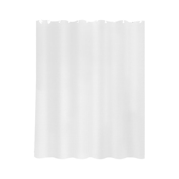 Eoozwa Double Sided Shower Curtain Waterproof Mildew Proof Polyester Fabric No Drill Needed Waffle Weave Design 72x72 Inches Bathroom Decor