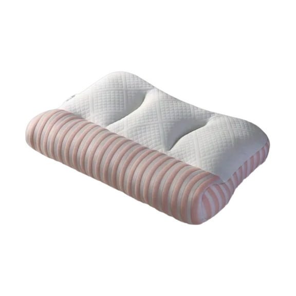 Eoozwa Ergonomic Cervical Pillow Memory Foam Support For Neck Pain Relief Breathable Pillowcase Side Back Sleepers Contoured Design Washable Home Bedding