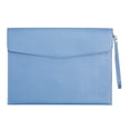 thumbnail image 1 of Eoozwa Expanding File Folder Organizer PU Leather Document Holder File Pocket Envelope Portfolio Bag with Hand Strap and Magnetic Closure for A4 Letter Size Paper, 1 of 6