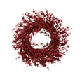 thumbnail image 1 of Eoozwa Halloween Wreath Decorations Plastic Small Flowers Holiday Decor for Front Door Window Wall Hanging Party Home Decorations, 1 of 6