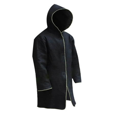 Eoozwa Fireproof Cloak, Fire Escape Cloak, Extra Big Fireproof Fiber Cape, Emergency Used as A Fire Blanket, Head Protection Fire Escape Suit for Household, Office Home