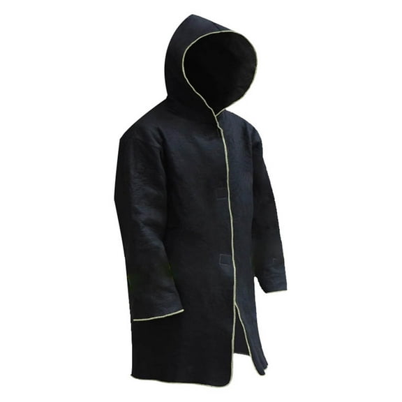 Eoozwa Fireproof Cloak, Fire Escape Cloak, Extra Big Fireproof Fiber Cape, Emergency Used as A Fire Blanket, Head Protection Fire Escape Suit for Household, Office Home