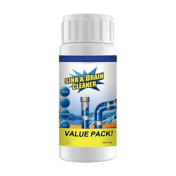 Eoozwa Foaming Toilet Cleaner Fast Acting Pipe Unclogger Enzyme Powered Drain Maintenance for Sink Shower Drainage Solution