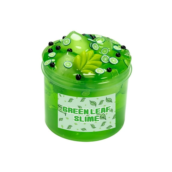 Eoozwa Fruit Crystal Slime 70ml Colored Clay Toy for DIY Crafting Sensory Play Stress Relief Creative Handmade Activity