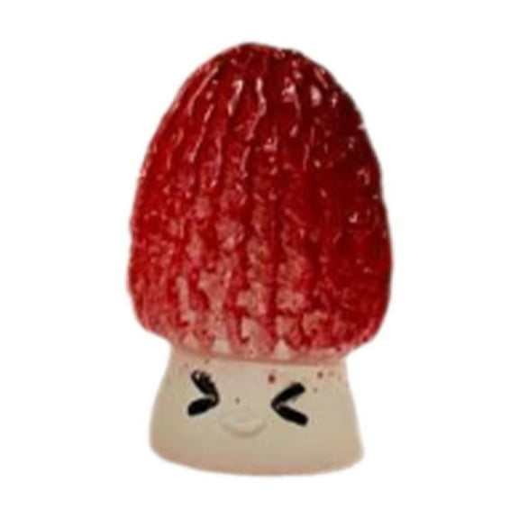 Eoozwa Glow in The Dark Mini Mushrooms Bulk Tiny Resin Mushroom Figurines Cute Miniature Crafts for DIY Fairy Terrarium Landscape Statue Garden Micro Dollhouse Aquarium Decoration,0.787In