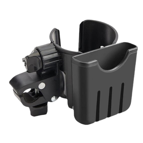 Eoozwa Golf Cart Cup Holders, Universal 2-in-1 Mug Phone Holder, Protective Pad, Bike, Wheelchair, Walker, Scooter Universals Bicycle Cup Holders