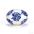 thumbnail image 1 of Eoozwa Handcrafted Blue White Easter Egg Ornaments Ceramic Holiday Decor for Home Office Table and Gift Accents Festive Spring Decorations, 1 of 3