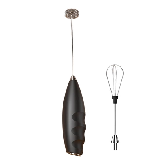 Eoozwa Handheld Milk Frother Egg Beater Stainless Steel for Coffee Baking Home Kitchen Mixing Tool Compact Whisk