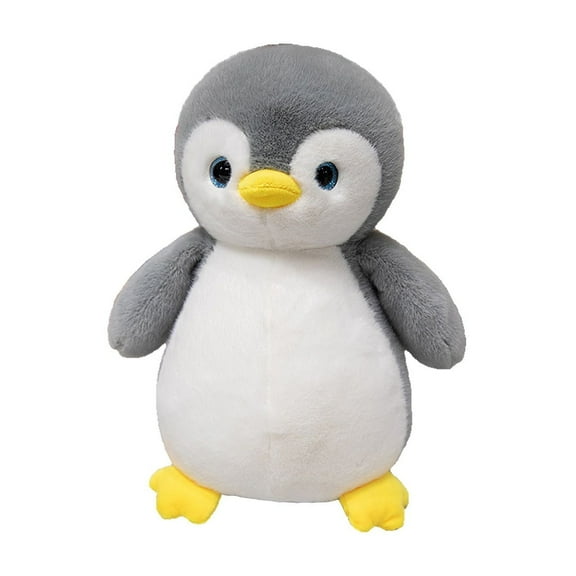 Eoozwa LED Penguin Lint Toy 9.8 Inch Color Changing Light Luminous Pillow Soft Plush Animal Night Light Companion Gift for All Ages