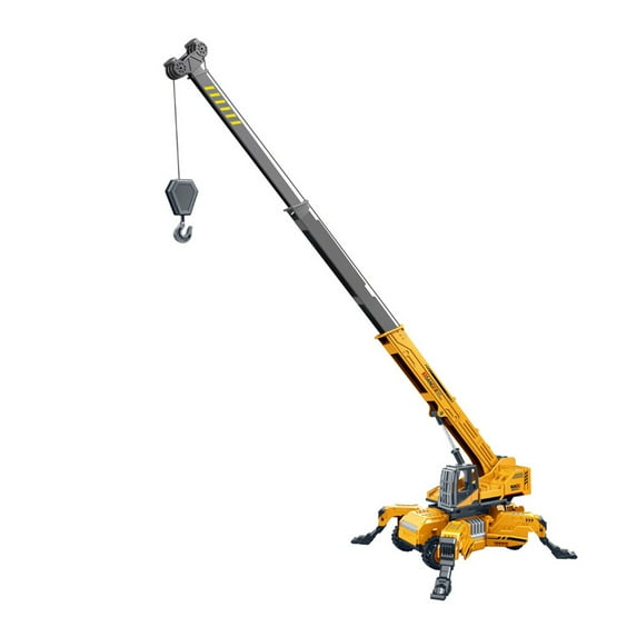 Eoozwa Large Inertial Lift Truck Toy with Raising Function Simulated Engineering Vehicle Durable Plastic Realistic Design for Role Play Imaginative Gift