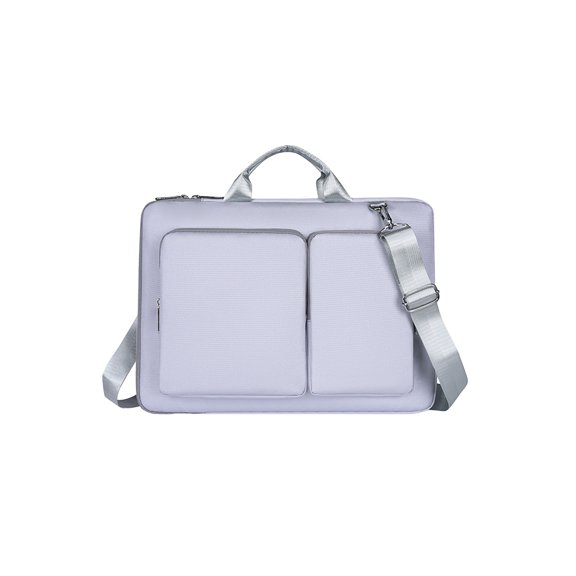Eoozwa Lightweight 13 Inch Laptop Shoulder Bag Multi Function Computer Tote with Large Capacity, Briefcase for Notepad Accessories, Handbag Backpack Design, Portable Travel Case