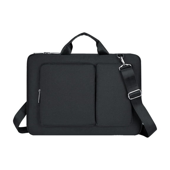 Eoozwa Lightweight 13 Inch Laptop Shoulder Bag Multi Function Computer Tote with Large Capacity, Briefcase for Notepad Accessories, Handbag Backpack Design, Portable Travel Case