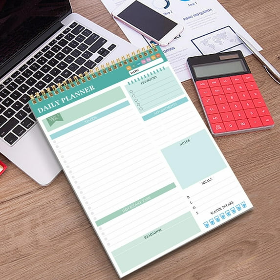 Eoozwa To Do List Notepad - To Do List Notebook for Work, Undated Daily Planner Perfect,Management Task Plan List for Enhanced Productivity and Goal Achievement