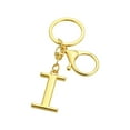 thumbnail image 1 of Eoozwa Metal Material Gold Letter A-Z Keychain for Women Men, Initial Letter Pendant with Key Ring, Charms for Key Backpack Bag Christmas Gift, 1 of 6