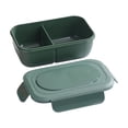thumbnail image 1 of Eoozwa Microwaveable Silicone Lunch Box Bento Container with Compartments Reduced Fats Design Dishwasher Safe for Meal Prep Office Use, 1 of 6