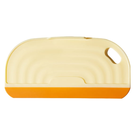 Eoozwa Mini Soft Window Squeegee Window Scrubber Scraper Glass Cleaning Squeegee Tool for Glass,Shower Door,Mirrors,Bathroom,Kitchen Countertops,Car Windshield
