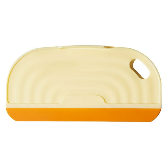 Eoozwa Mini Soft Window Squeegee Window Scrubber Scraper Glass Cleaning Squeegee Tool for Glass,Shower Door,Mirrors,Bathroom,Kitchen Countertops,Car Windshield