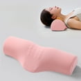 thumbnail image 1 of Eoozwa Orthopedic Neck Pillow Memory Foam Cervical Support Ergonomic Contour For Pain Relief Improved Sleep Posture Alignment Breathable Washable Travel Friendly, 1 of 6