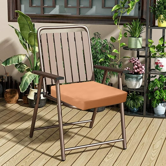 Eoozwa Outdoor Chair Cushions Waterproof & Fade Resistant Patio Seat Cushion for Furniture, Thick Seating Pads for Outside Sofa Couch,Sponge Cushion Window Cushion Soft Cushion(15.7x15.7x1.9 In)