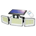 thumbnail image 1 of Eoozwa Outdoor with Motion Sensor 3 Heads Security Lights Solar Powered 280 LED Light Motion Detected for Garage Yard Entryways Patio IP65, 1 of 6
