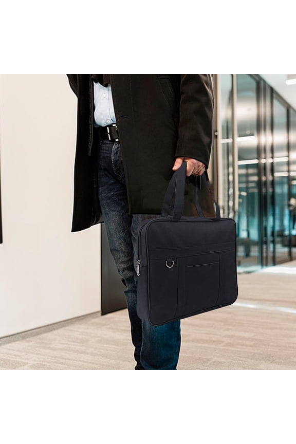 Oxford Document Bag with Handle and Meeting Office School Organizer Handbag Briefcase,Business Document Bag for Carrying Paper Files