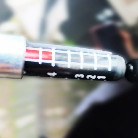 Eoozwa Paint Thickness Gauge Car Coating Tester Portable Paint Gauge Thickness Meter Pen Waterproof Car Body Damage Detector for Crash Check