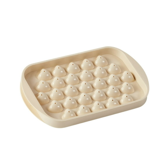 Eoozwa Personalized Heart Shape Ice Compartment Tridimensional Graphic Ice Compartment Food Grade Soft Material Ice Mould Soft Easy Release Ice Compartment,9.84x5.91x1.26 In