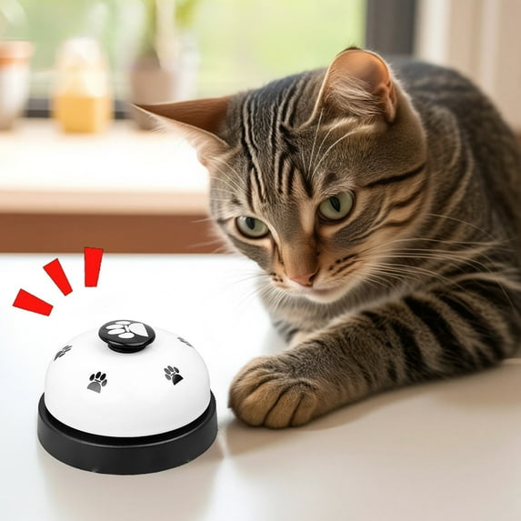 Eoozwa Pet Training Bells, Dogs Bell for Door Potty Training and to Ring to Go Outside Communication Device Dog AgilityTraining Equipment Interactive Toys