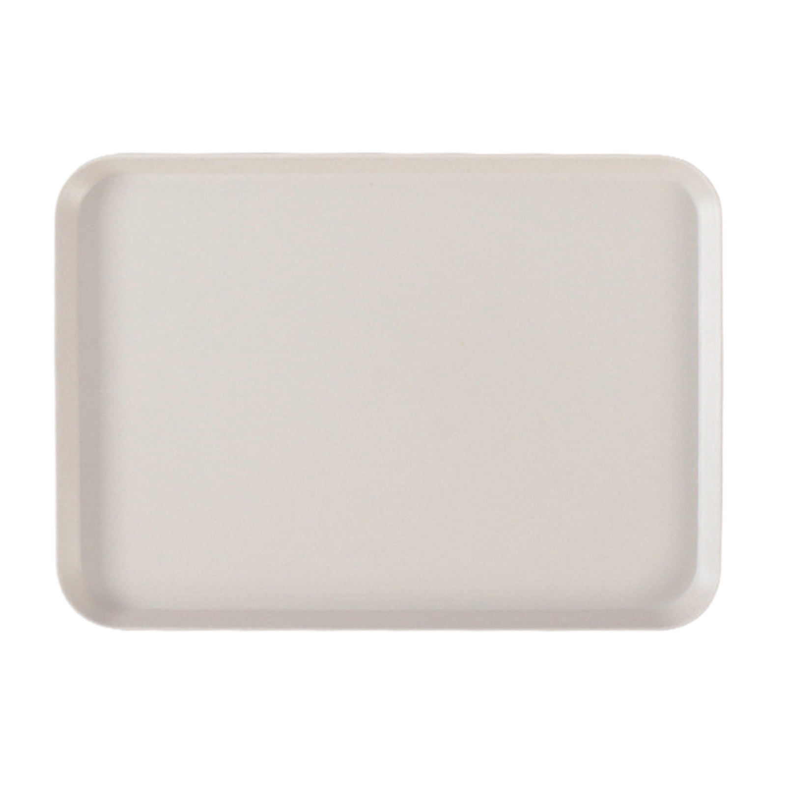Eoozwa Plastic Serving Tray, Food Grade Material for Party Barbecue Cake Serving, Sturdy Leak Proof Disposable Reusable, Stackable Easy Storage
