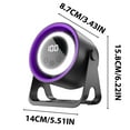 thumbnail image 1 of Eoozwa Portable Desk Fan Quiet Wall Mounted Electric Fan Touch Control with High Compatibility Adjustable 180°Tilt 100 Speeds Abiding Power Cooling Portable Fans for Home Office Bedroom Camping, 1 of 9