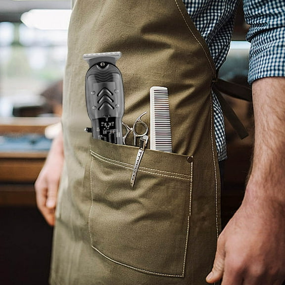 Eoozwa Professional Hair Clippers Set with Titanium Blades 4 Guide Combs Rechargeable Cordless Quiet Motor For Men's Grooming Home Barber Use