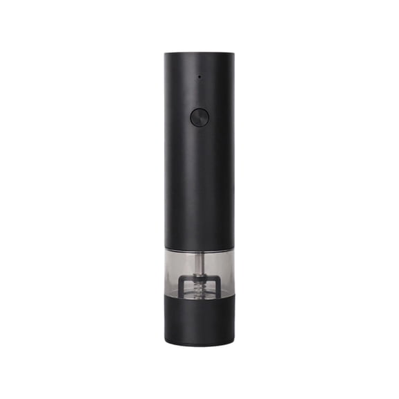 Eoozwa Rechargeable Electrical Pepper Grinder Automatic Spice Grinder Kitchen Herb Mill Seasoning Grinder for Home Restaurant Cooking Easily One Hand Action
