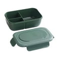 thumbnail image 1 of Eoozwa Silicone Bento Box, Durable Silicone Bento Box Leakproof, BPA-Free, Microwave & Dishwasher Safe Lunch Box, Perfect for Lunch, Snacks, and Meals, 1 of 6