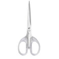 thumbnail image 1 of Eoozwa Simple Office Scissors Transparent Hand Helds Notepad Scissors Small Scissors For Art and Crafts Paper Cutting Knife,Precision Straight Fine Tips for Paper Cutting, Scrapbooking, 1 of 6