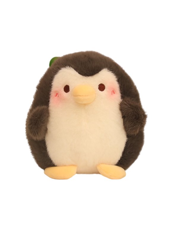 Soft Plush Penguin Stuffed Animal, Cute Realistic Plush Toy for Anxiety Relief Sleep Aid Comforting Cuddle Pillow, Decorative Plushie for Home Office Travel, Perfect Gift for Adults