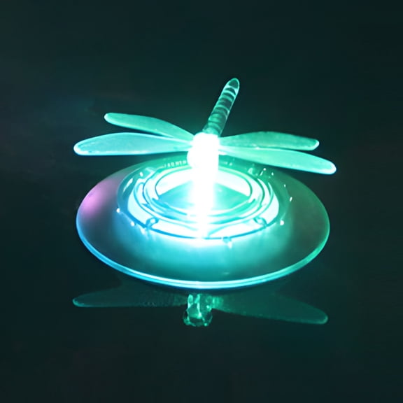 Eoozwa Solar Floating Pond Light Colorful Gradient LED for Outdoor Garden and Pool Decoration Weather Resistant Auto On At Night for Patio and Water Feature Ambiance